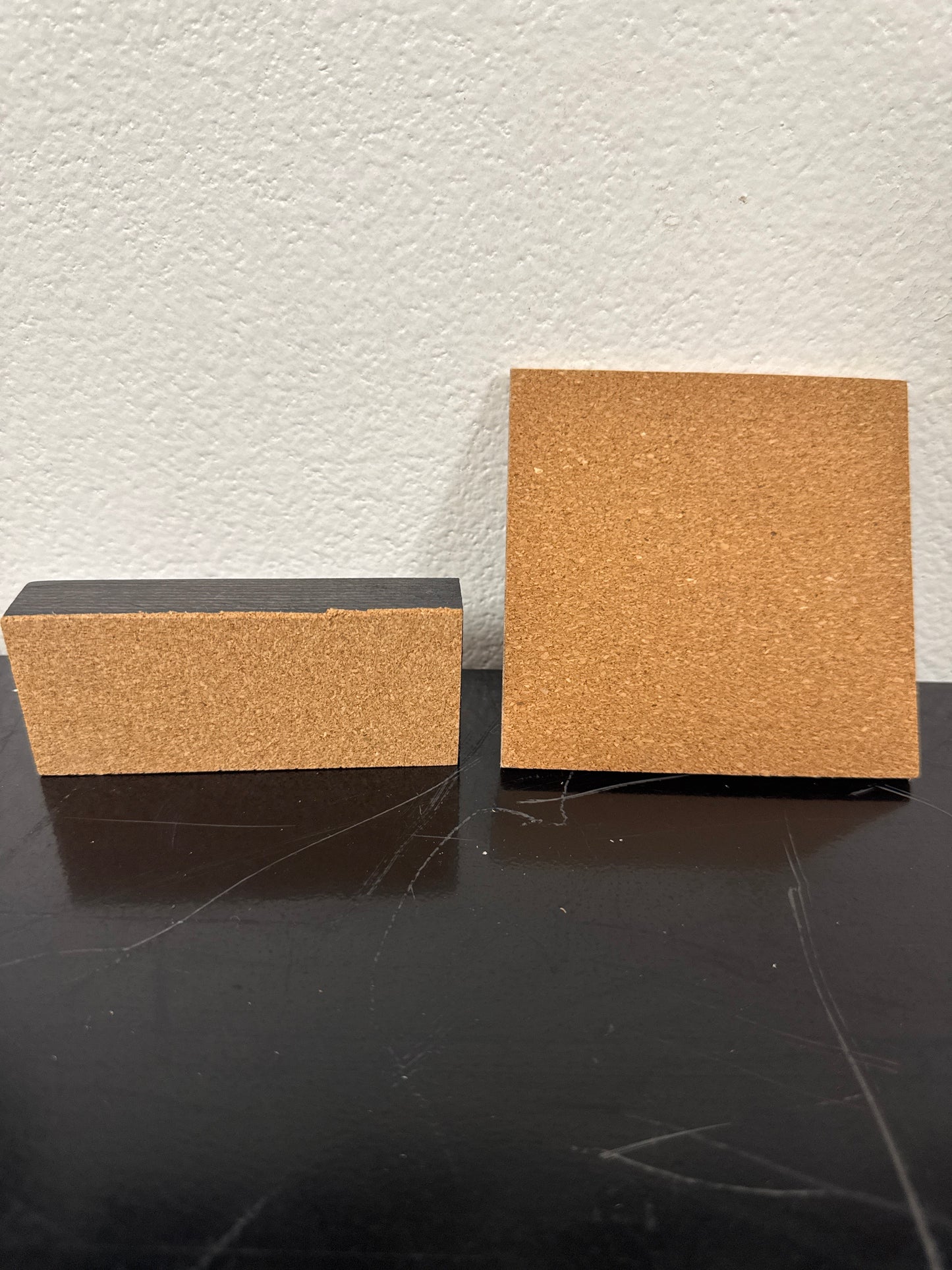 Answer desk coaster w/ stand